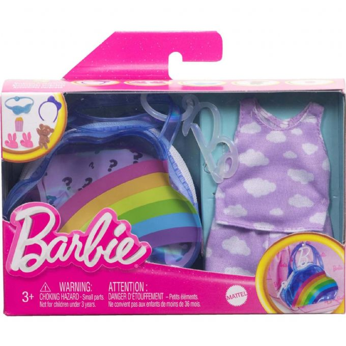 Barbie Deluxe laukku Pymamas-hahmoilla version 2