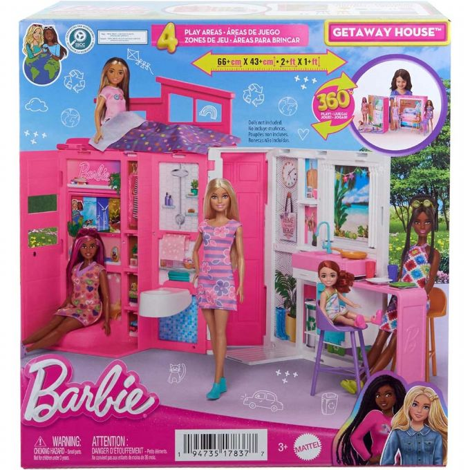 Barbie Getaway Dukkehus version 2