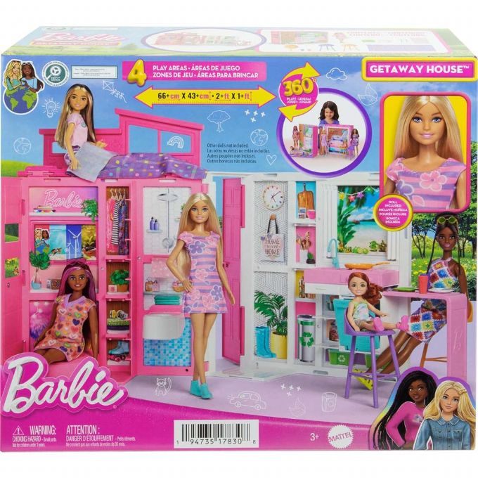 Barbie Loma M�kki -nukkekoti ja nukke version 2