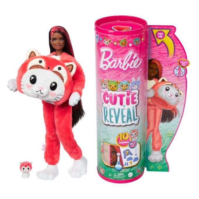 Barbie Cutie Red Panda Doll version 1