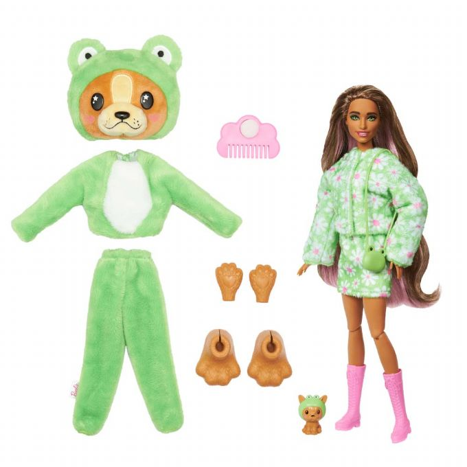 Barbie Cutie Puppy Frog Doll version 2