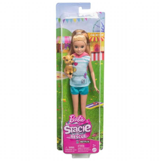 Barbie Stacie dukke med hund version 2