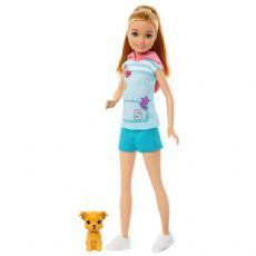 Barbie Stacie -nukke koiran kanssa