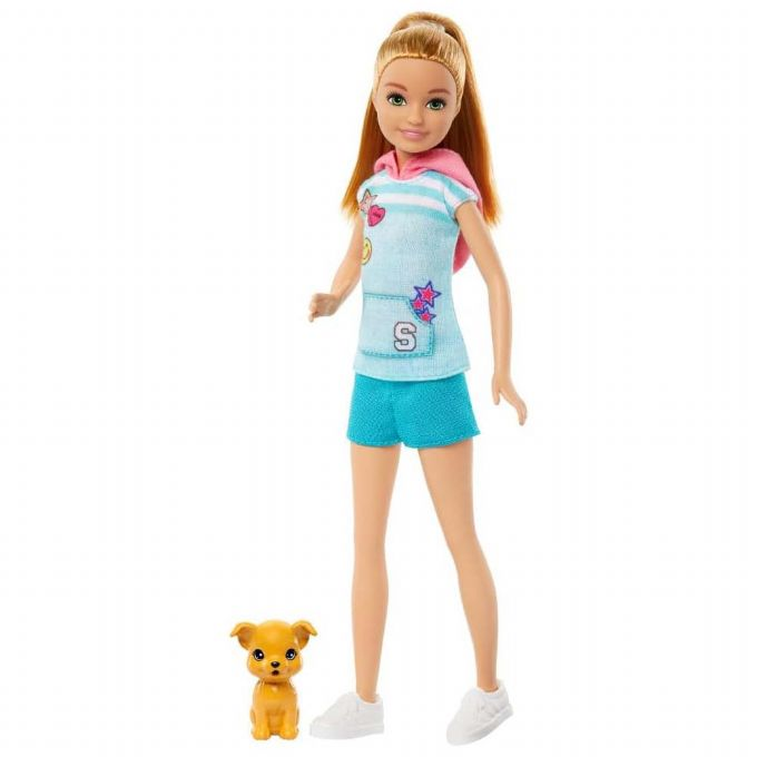 Barbie Stacie docka med hund version 1