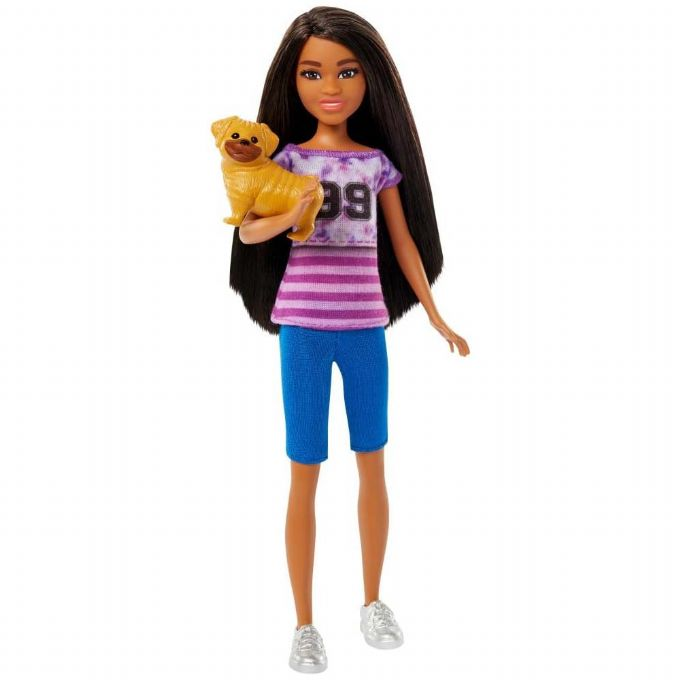Barbie Stacie Ligaya -nukke koiran kanssa version 1