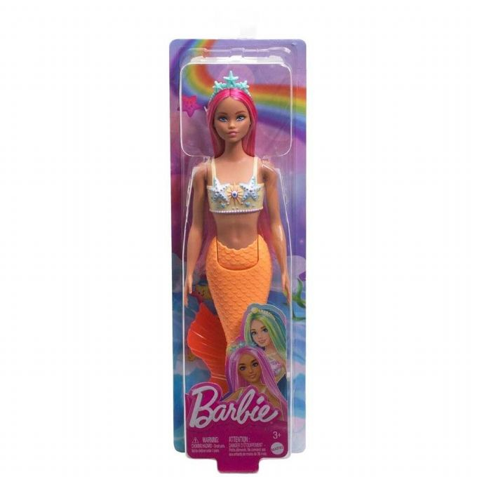 Barbie Mermaid nukke vaaleanpunainen version 2