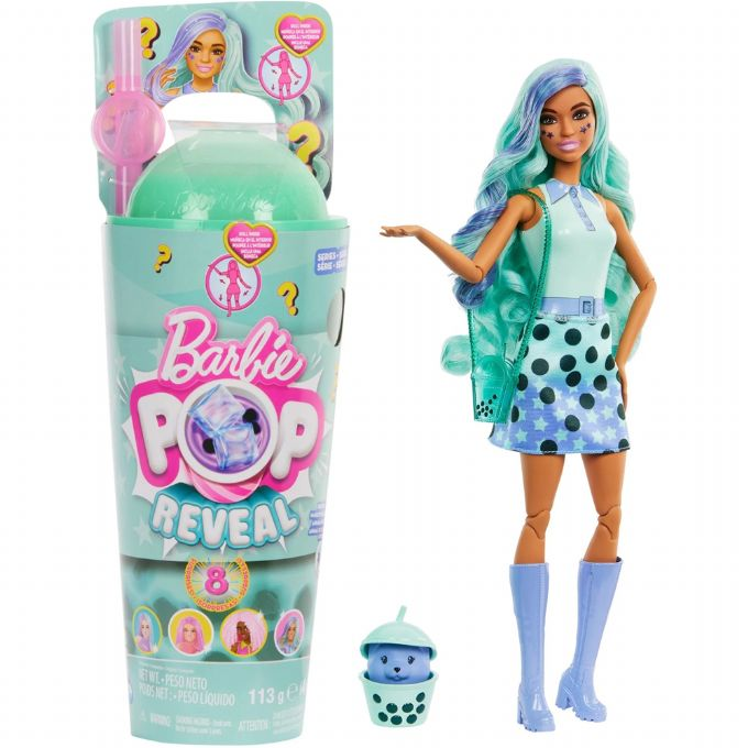 Barbie Pop! Paljasta Bubble Tea -nukke version 2
