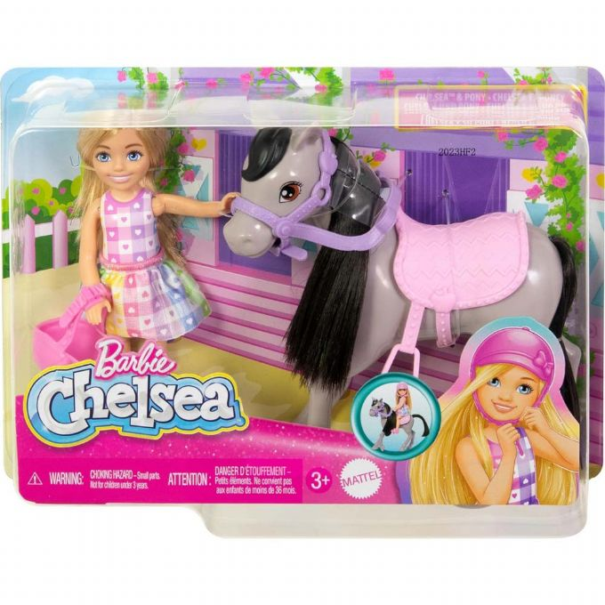 Barbie Chelsea med ponni version 2