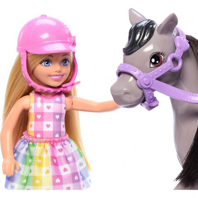 Barbie Chelsea ponin kanssa version 3