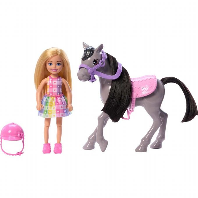 Barbie Chelsea med ponni version 4