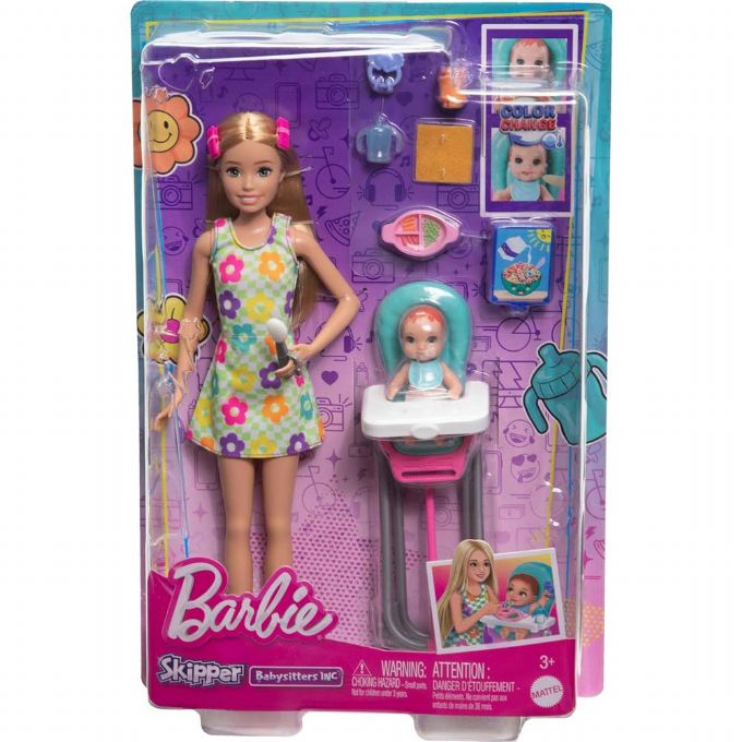 Barbie Skipper lastenvahtileikkisetti version 2