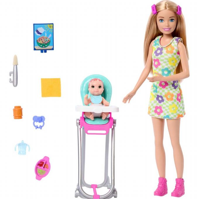 Barbie Skipper lastenvahtileikkisetti version 1