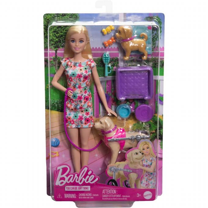 Barbie-Haustierpuppe mit Hunde version 2