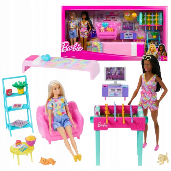 Barbie Legerum Playset m. Dukker version 1