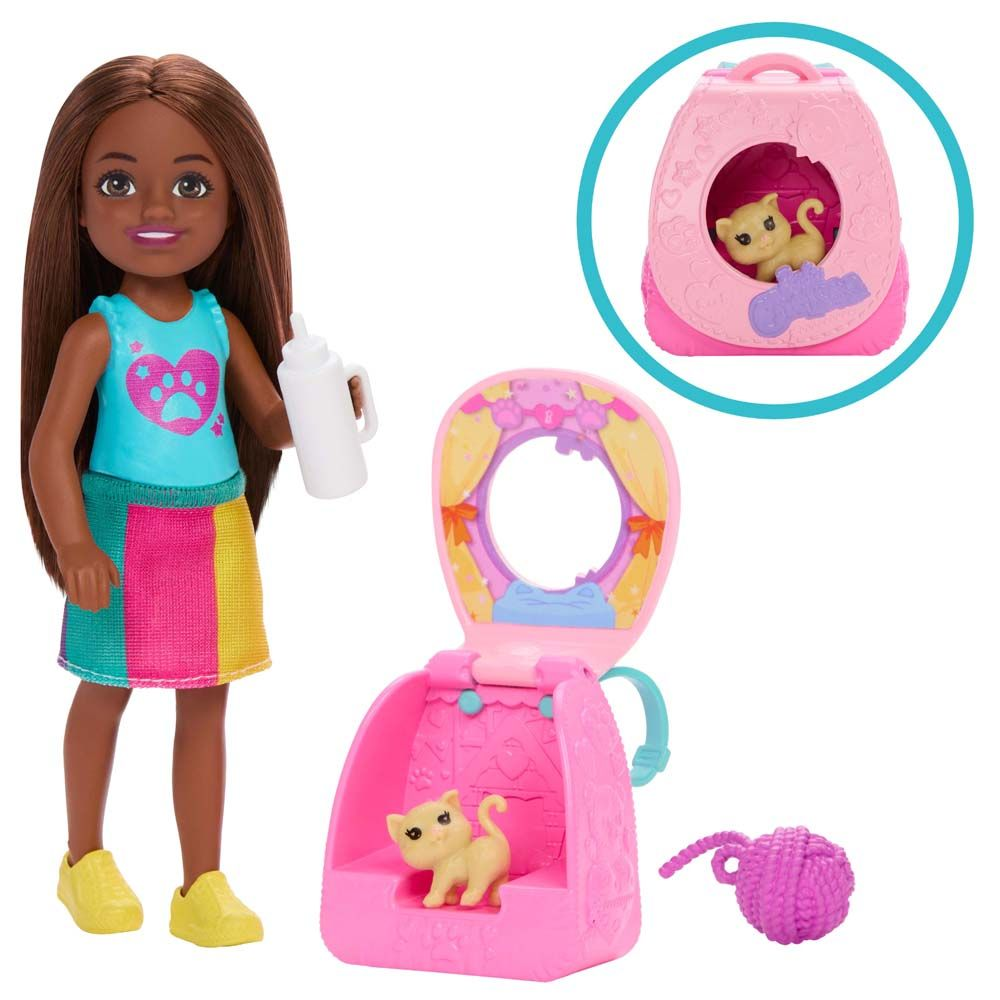 Barbie Chelsea Kitty Rygsæk Dukke