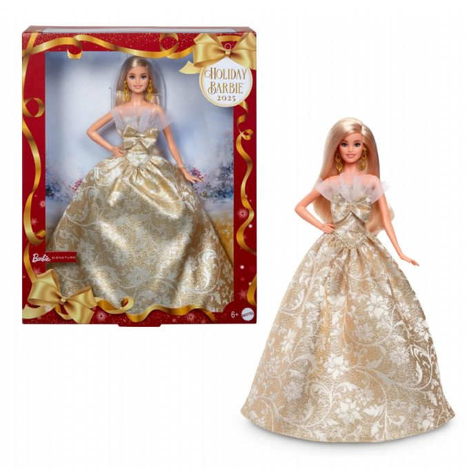 Barbie Juhlajoulunukke version 1