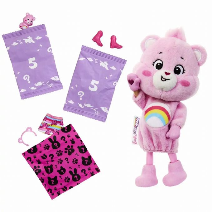 Barbie Cutie Reveal Care Bears Rosa version 2