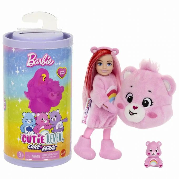 Barbie Cutie Reveal Care Bears Rosa version 1