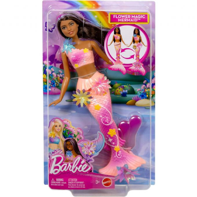 Barbie Blomstrende Magi M�rk Havfruedukke version 2