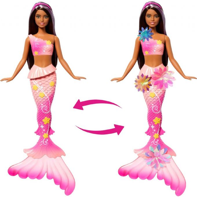 Barbie Blomstrende Magi M�rk Havfruedukke version 3