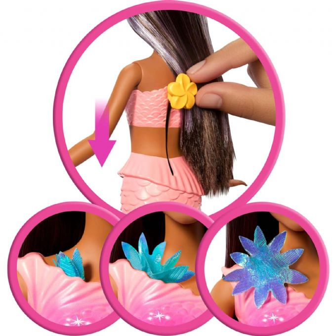 Barbie Blomstrende Magi M�rk Havfruedukke version 5