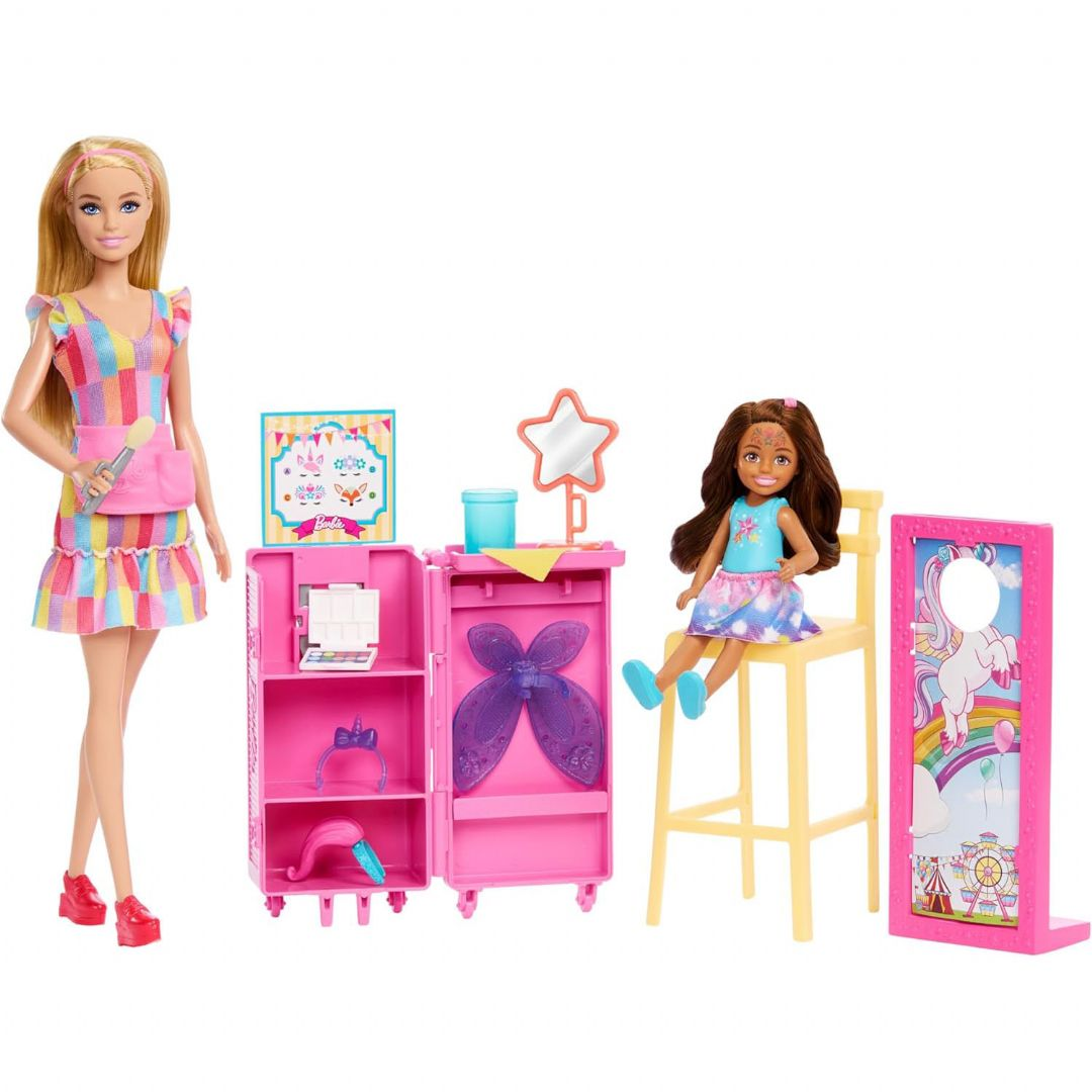 Barbie Color Change Markedsdag Playset
