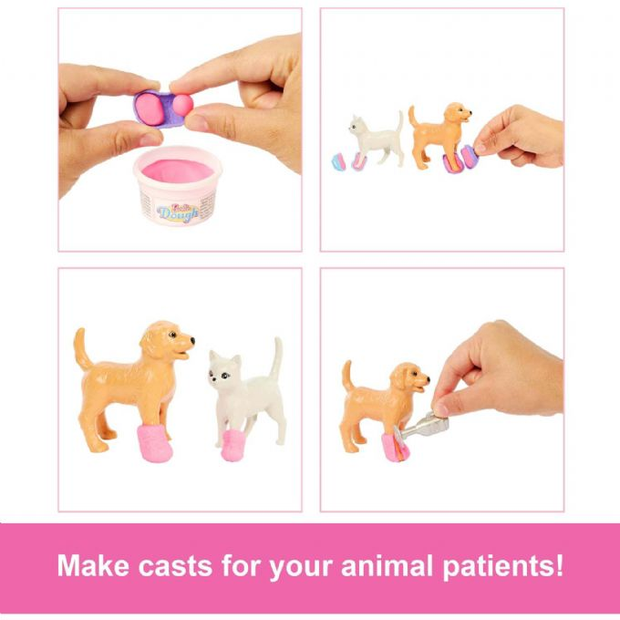 Barbie Fast Cast Pet Vet -klinikka version 5