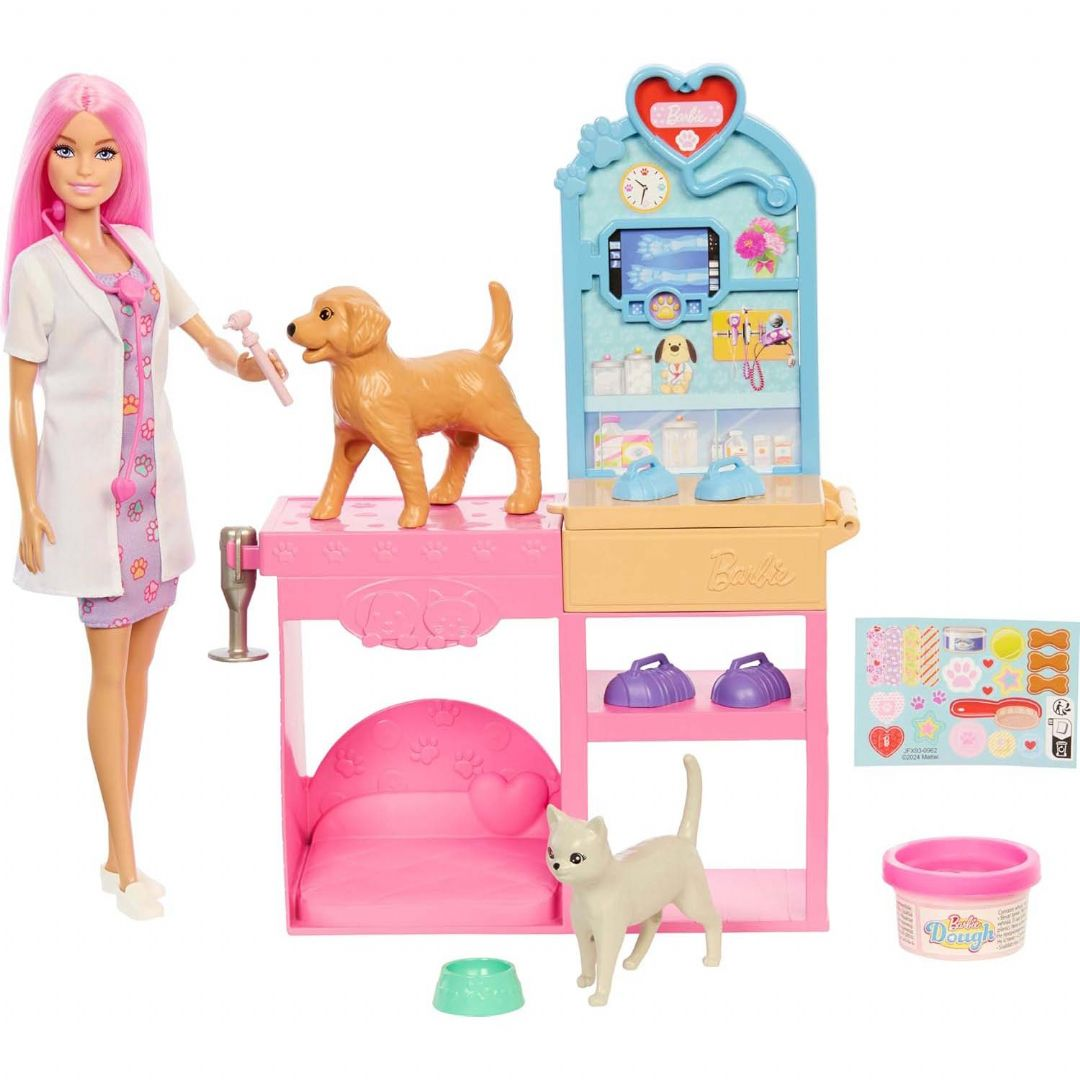 Barbie Fast Cast Pet Vet Clinic