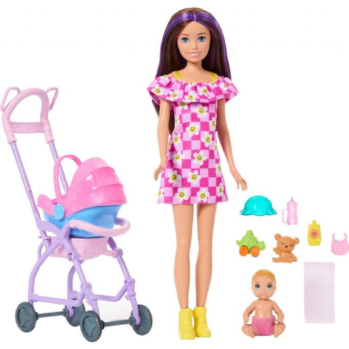 Barbie Skipper Babysitters Playset Barnevahvituett version 3