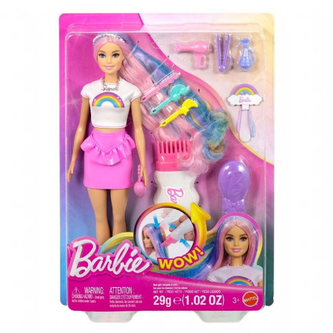 Barbie Regenbogen-Glitzerhaar- version 2