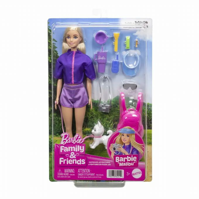 Barbie Ulkoilmaseikkailu Malibu version 2