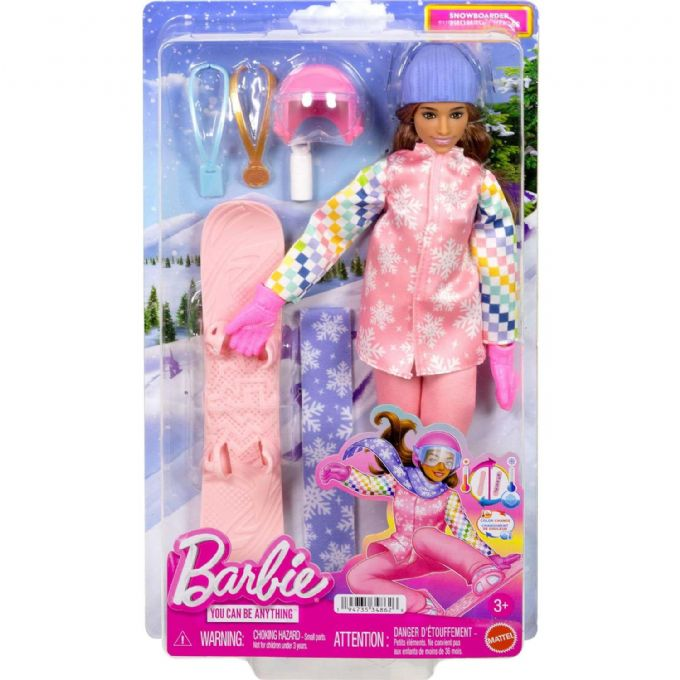 Barbie Snowboarder Dukke version 2