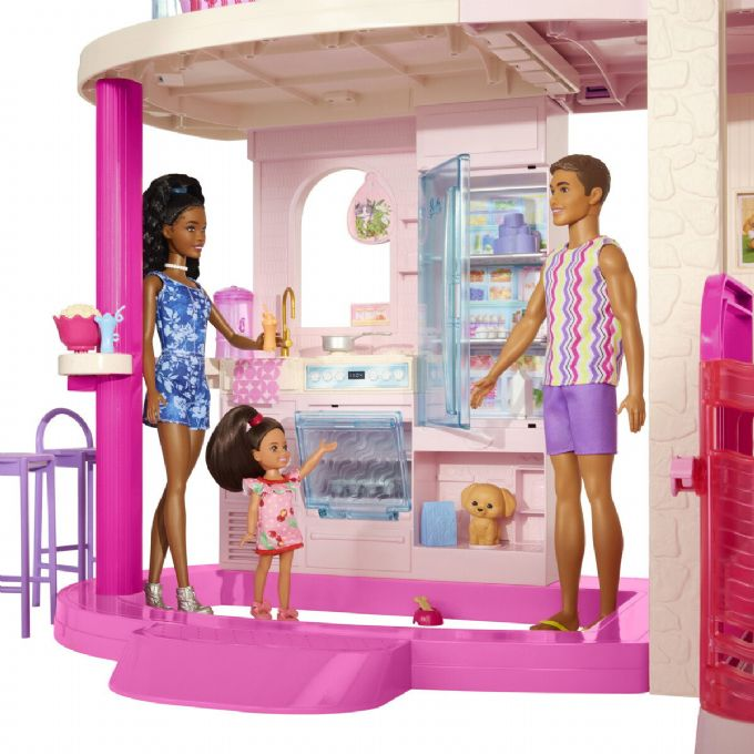 Barbie Dreamhouse Dockhus version 8