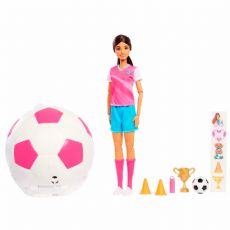 Barbie Team Roll & Reveal Fodboldspiller