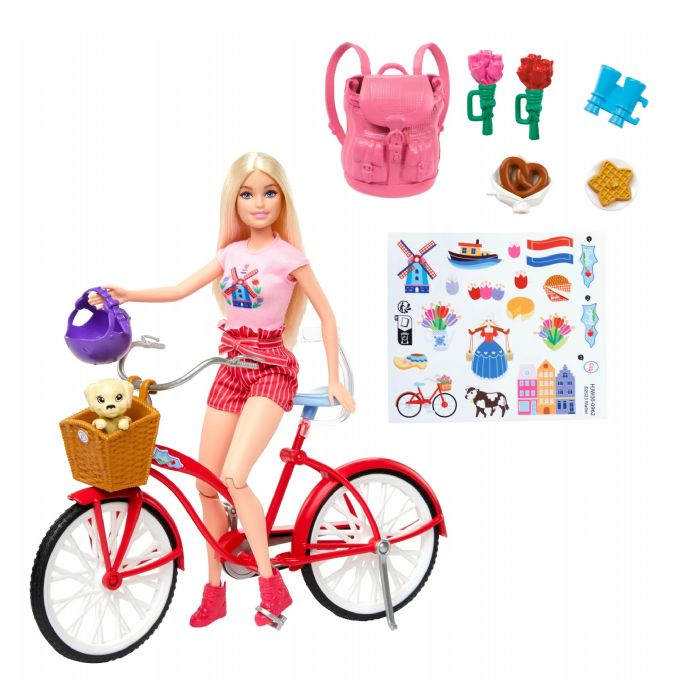 Barbie Passport Cykel med Dukke version 3