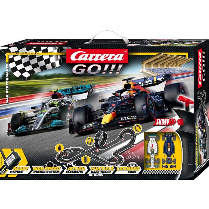 Carrera GO Max Performance - Racerbana 6 version 2