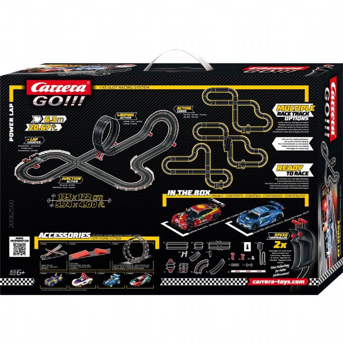 Carrera GO DTM Power Lap Racetrack version 3