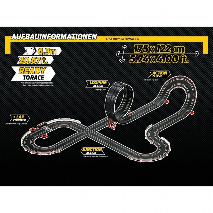 Carrera GO DTM Power Lap -kilparata version 5