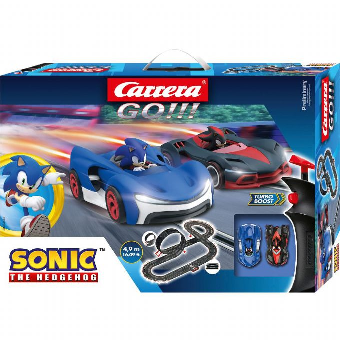 Carrera GO! Sonic - Kilparata 4,9 m version 2