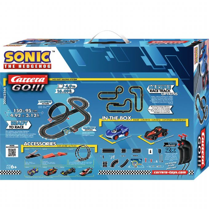 Carrera GO! Sonic - Race track 4.9 m version 3