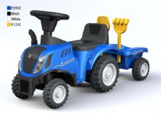 New Holland traktor med vogn
