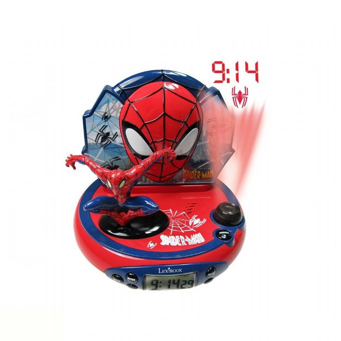 3D Spiderman ur Spiderman alarm med lydeffekte
