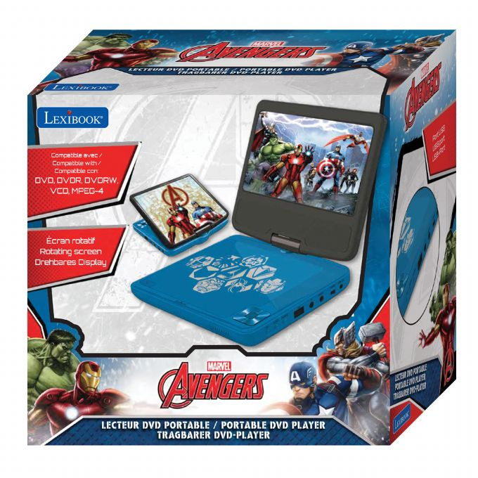 Avengers Bærbar DVD afspiller