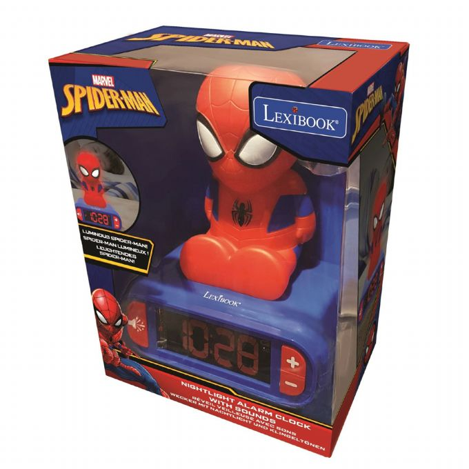 Spiderman 3D nattlampe version 2