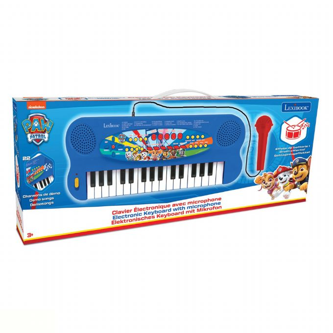 Paw Patrol keyboard with microphone version 2