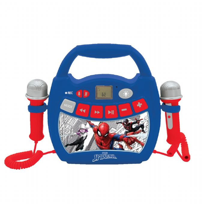 Spiderman-hgtalare med mikrofoner version 1