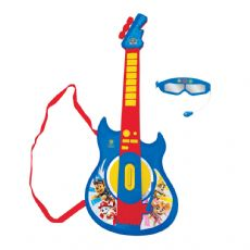 Paw Patrol Elektrisk Guitar med Mikrofon
