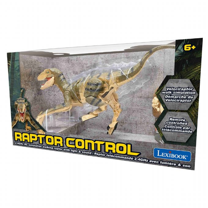 Remote-controlled Velociraptor with sound and ligh version 2