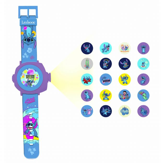 Stitch Clock with Projector version 1