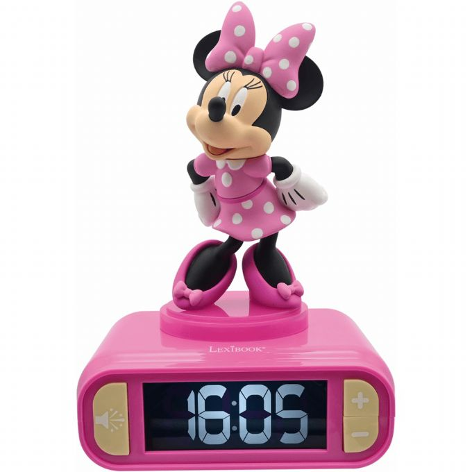 Minnie Mouse 3D-vekkerklokke version 1